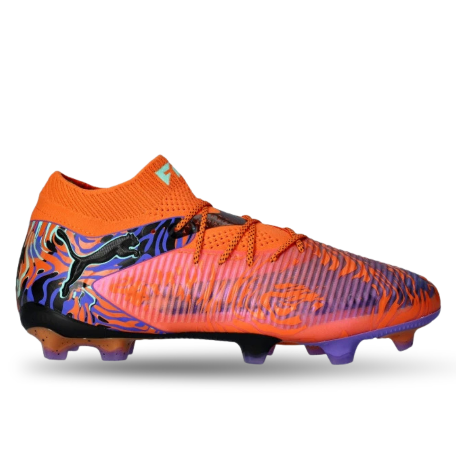 Puma Future 8 Ultimate Creativity FG Soccer Cleats (Orange Poppy/Dark Amethyst) | SoccerWearhouse