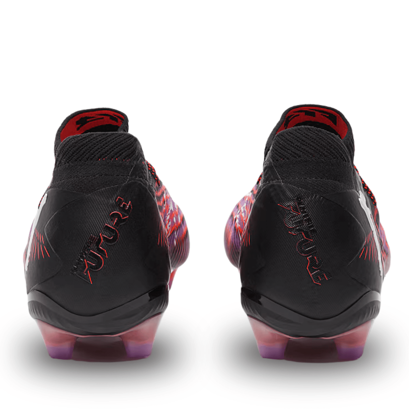 Puma Future 8 Ultimate FG Soccer Cleats (Black/Glowing Red) | SoccerWearhouse