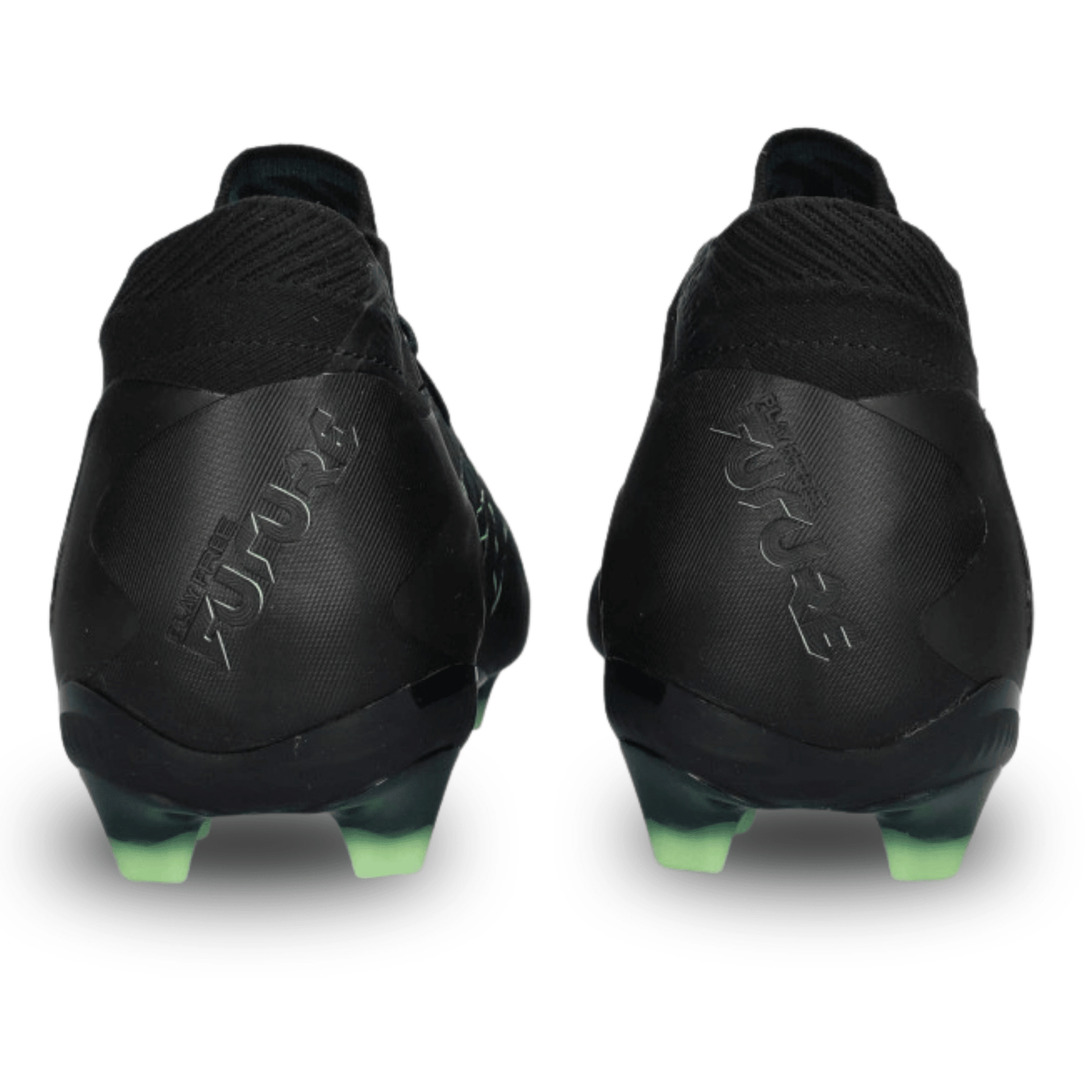 Puma Future 8 Ultimate Firm Ground Soccer Cleats (Black/Fizzy Light/Green) | SoccerWearhouse