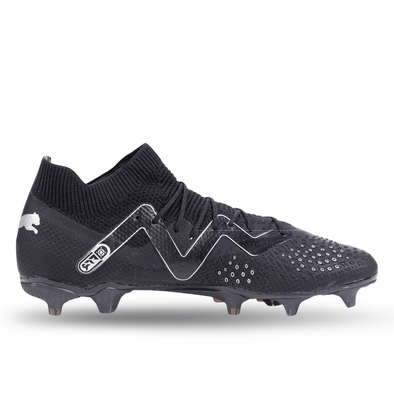 Puma Future Pro FG/AG Soccer Cleats (Puma Black/Puma Silver) | SoccerWearhouse