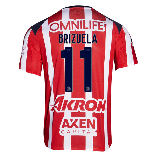 Puma Isaac Brizuela Men's Chivas De Guadalajara Home Jersey 25/26 (Pum
