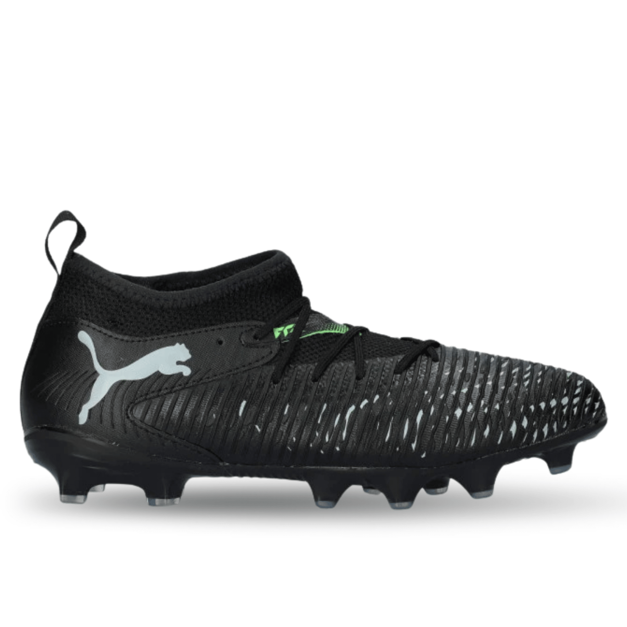 PUMA ブラック サッカーシューズ FG puma-jr-future-8-match-fgag-