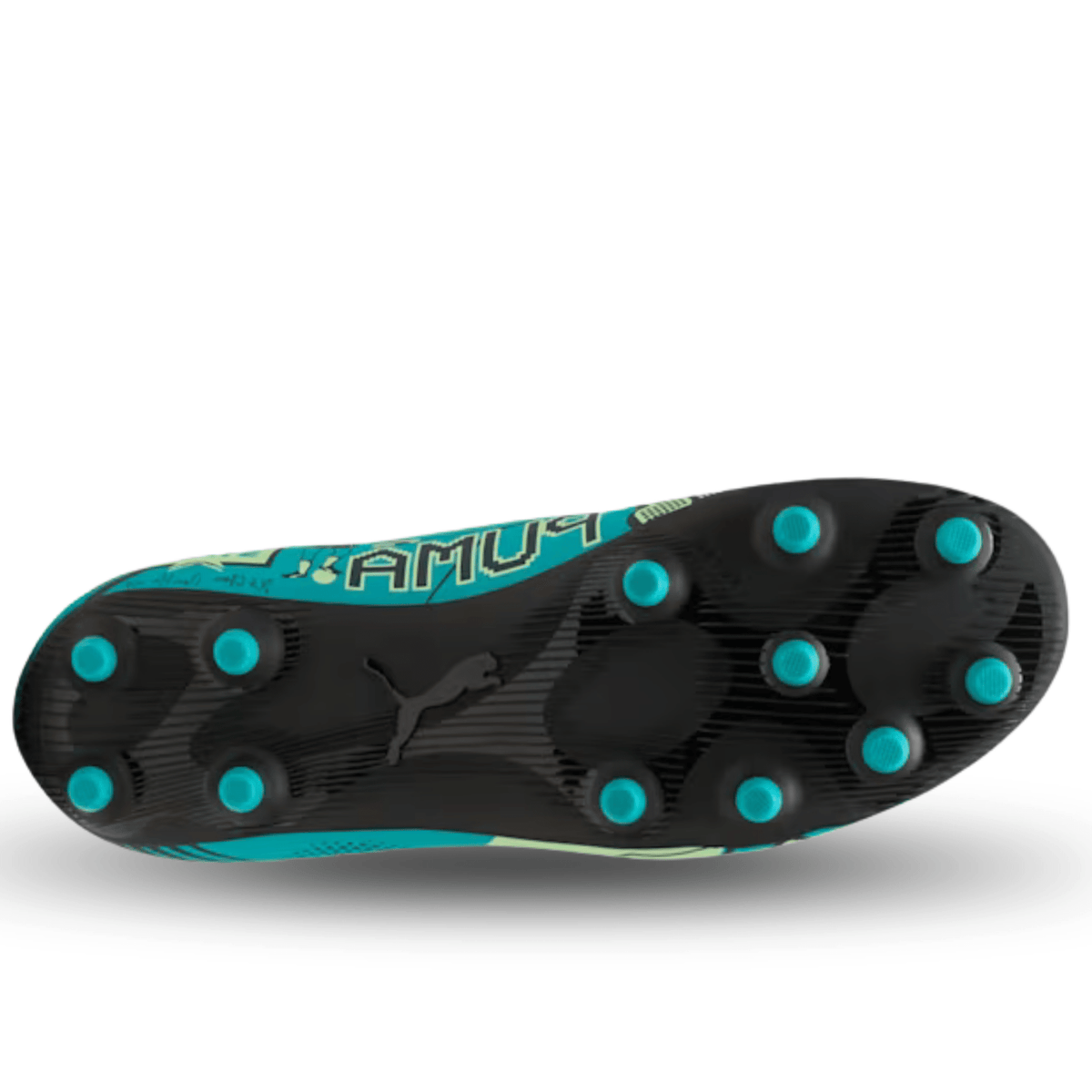 PUMA Jr. Ultra CP Legacy FG/AG Soccer Cleats (Deep Aqua/Marine Blue) | SoccerWearhouse