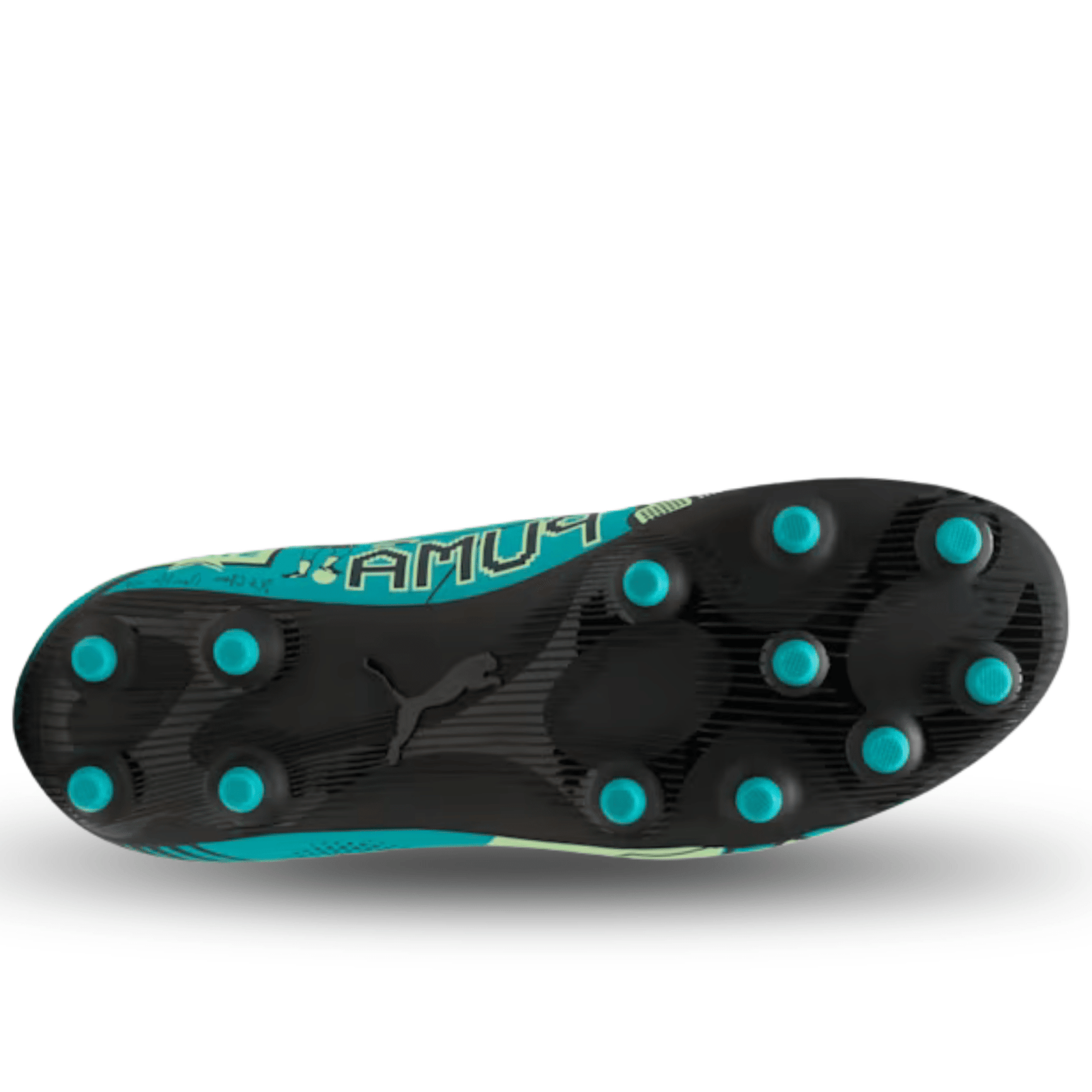 PUMA Jr. Ultra CP Legacy FG/AG Soccer Cleats (Deep Aqua/Marine Blue) | SoccerWearhouse