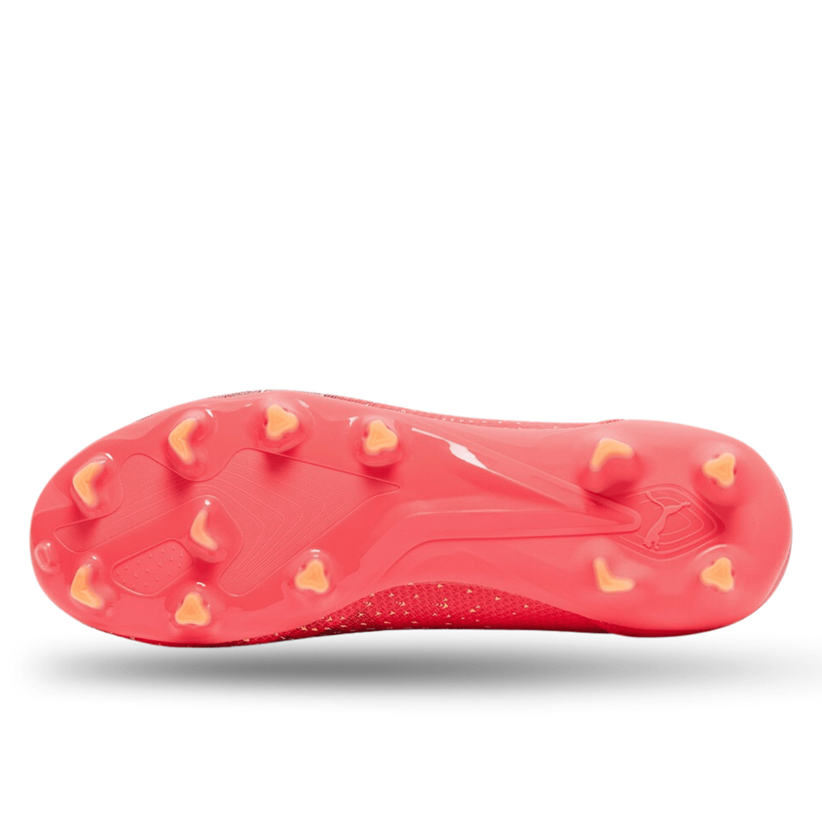 Puma Jr. Ultra Match Laceless FG/AG (Coral/Fizzy Light/Black) | SoccerWearhouse