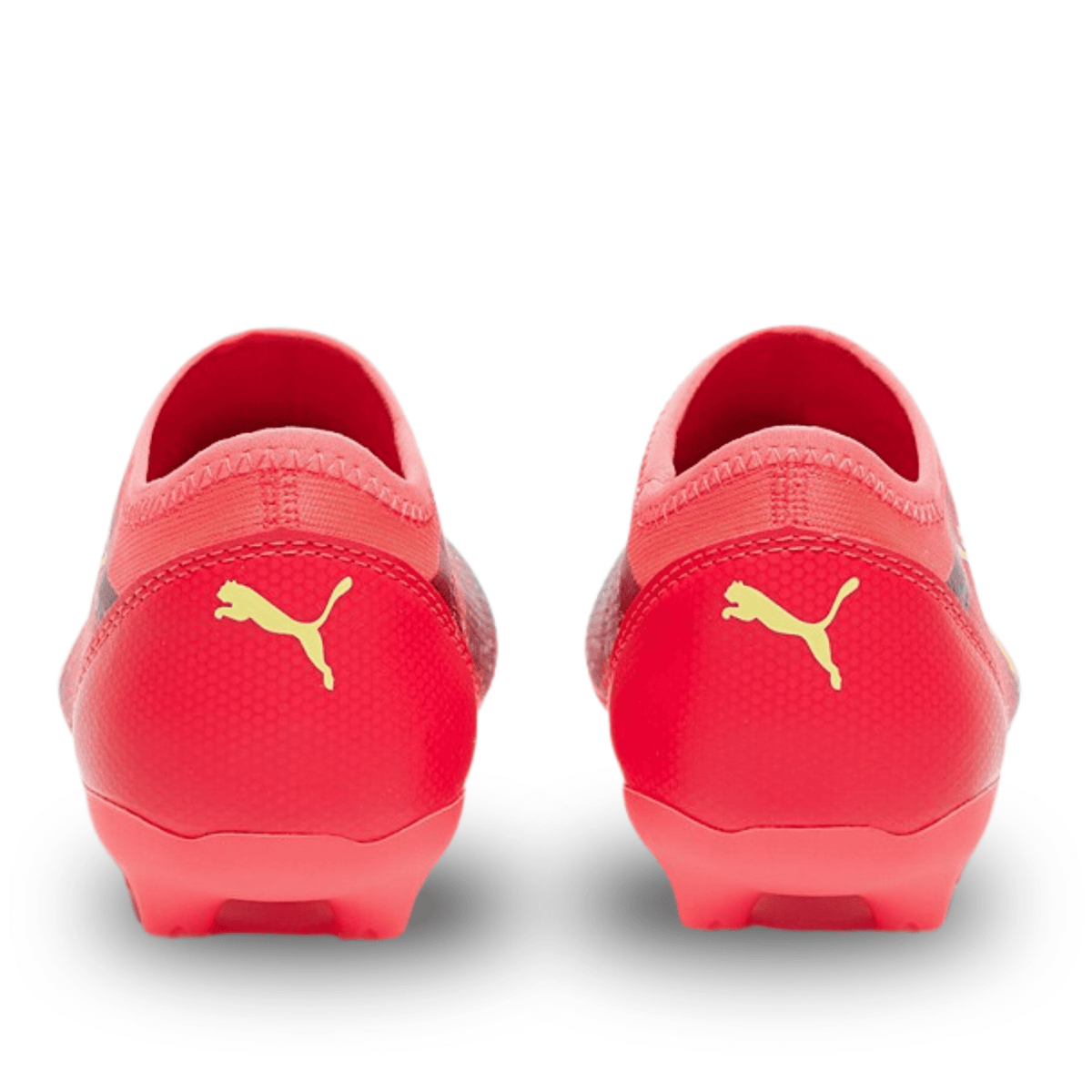 Puma Jr. Ultra Match Laceless FG/AG (Coral/Fizzy Light/Black) | SoccerWearhouse