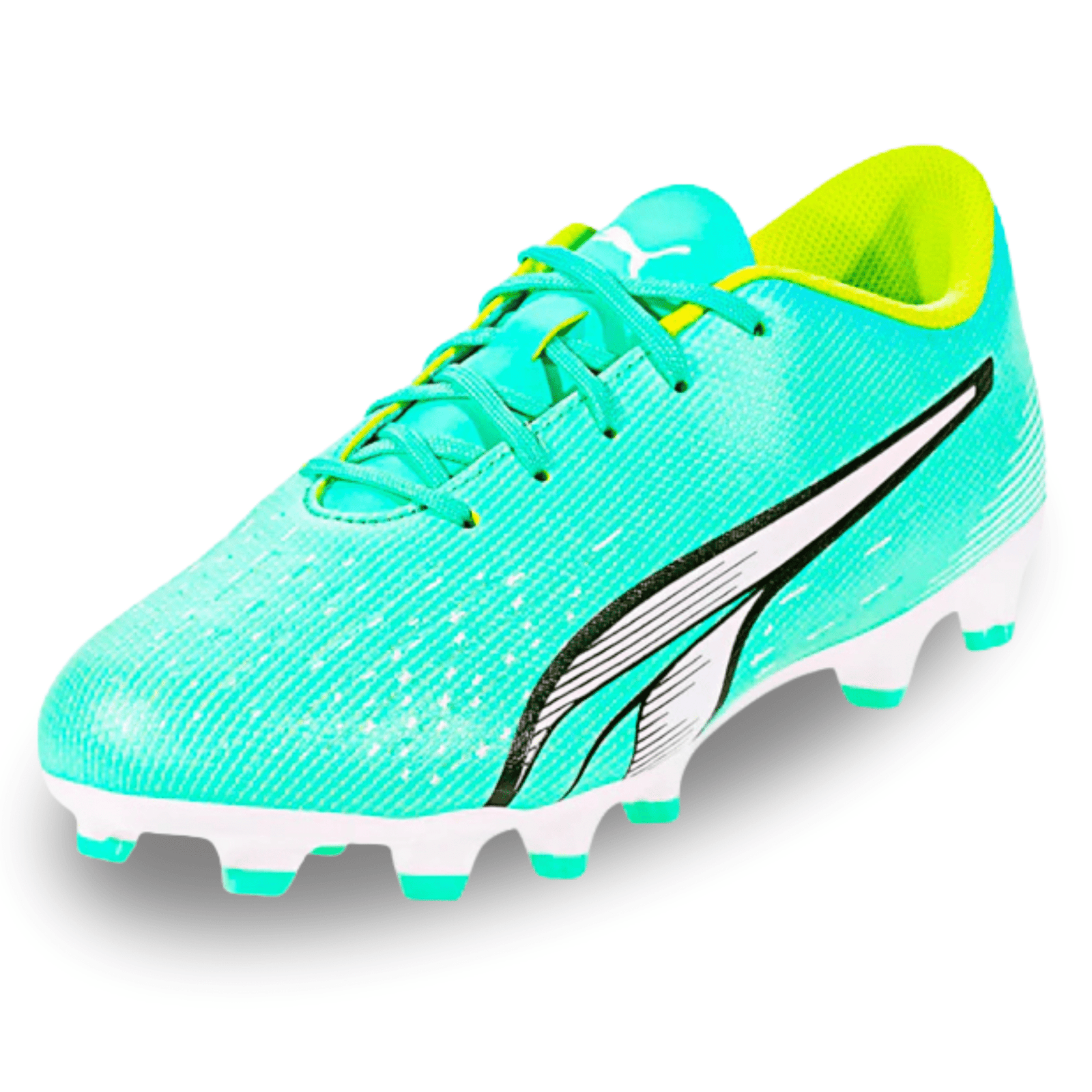 Puma Jr. Ultra Play FG/AG Soccer Cleats (Peppermint/White) | SoccerWearhouse