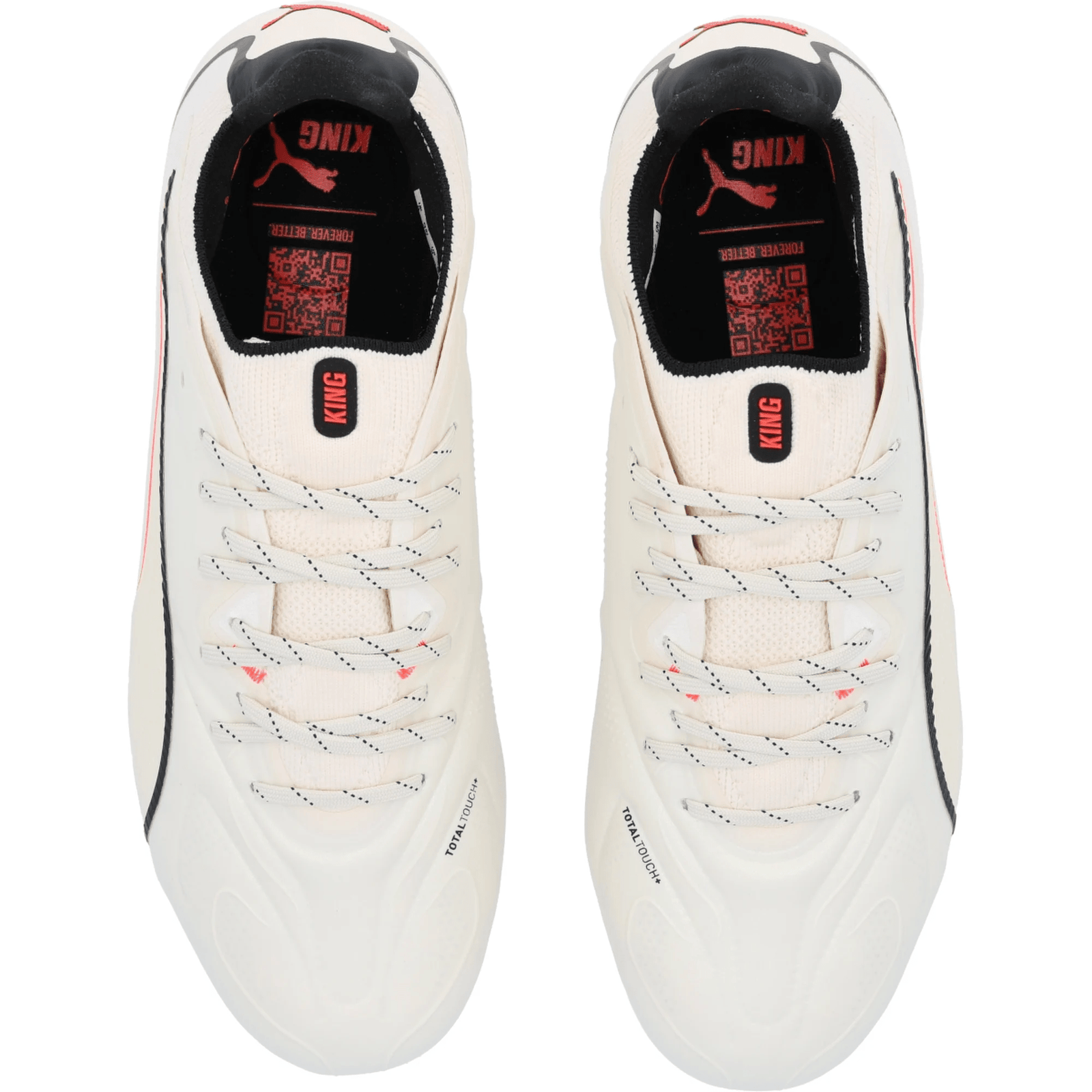 Puma King 20 Ultimate FG/AG Soccer Cleats (Sugared Almond/Puma Black) | SoccerWearhouse