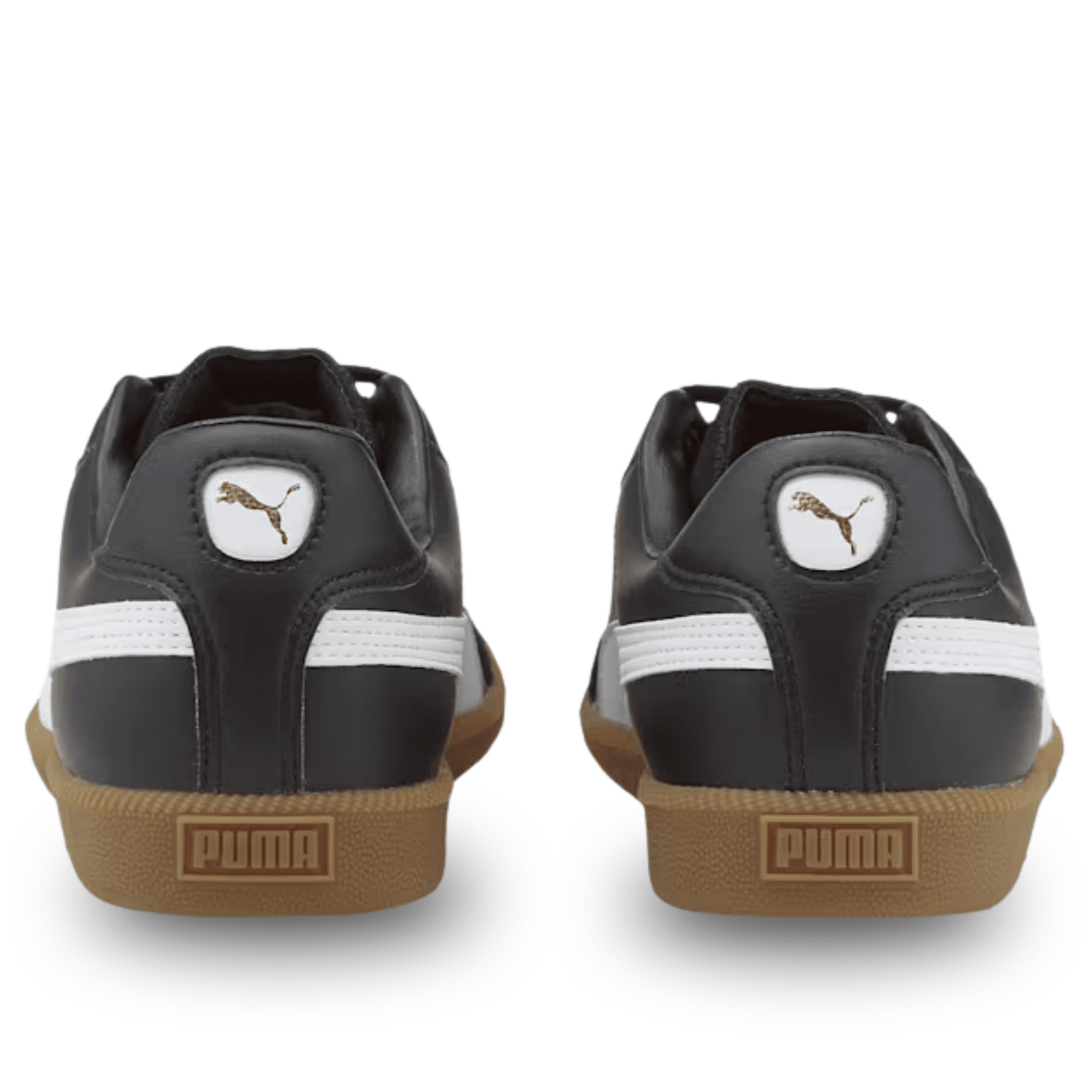 Puma King 21 Indoor Soccer Shoes (Puma Black/Puma White/Gum) | SoccerWearhouse