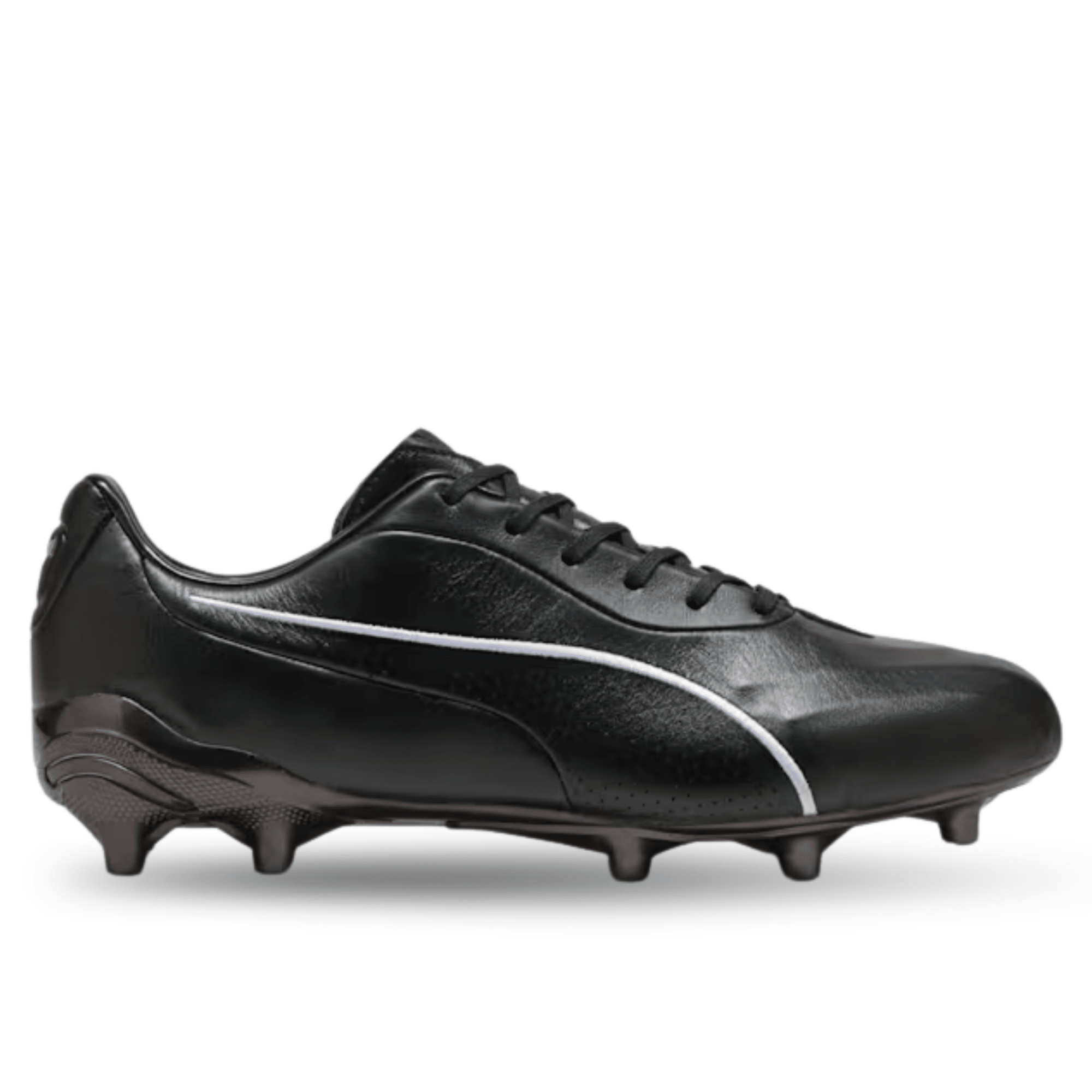 PUMA KING PLATINUM FG/AG 26cm ブラック/ホワイト PUMA King Platinum FG/AG Soccer Cleats (Puma Black/Gold)