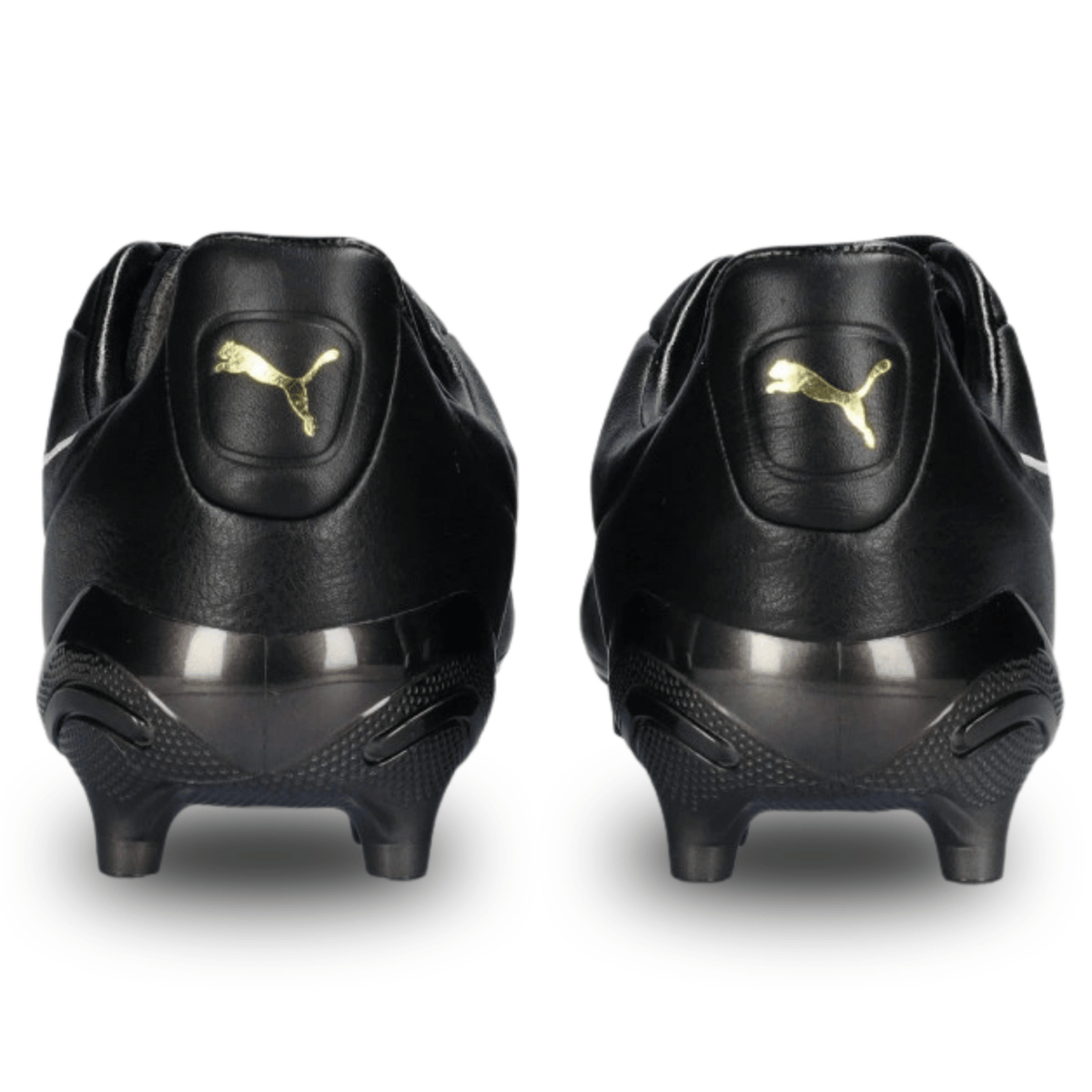 PUMA King Platinum FG/AG Soccer Cleats (Puma Black/Gold) | SoccerWearhouse