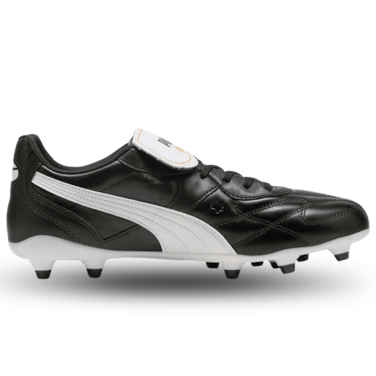 Puma King Top FG/AG Soccer Cleats (Black) | SoccerWearhouse