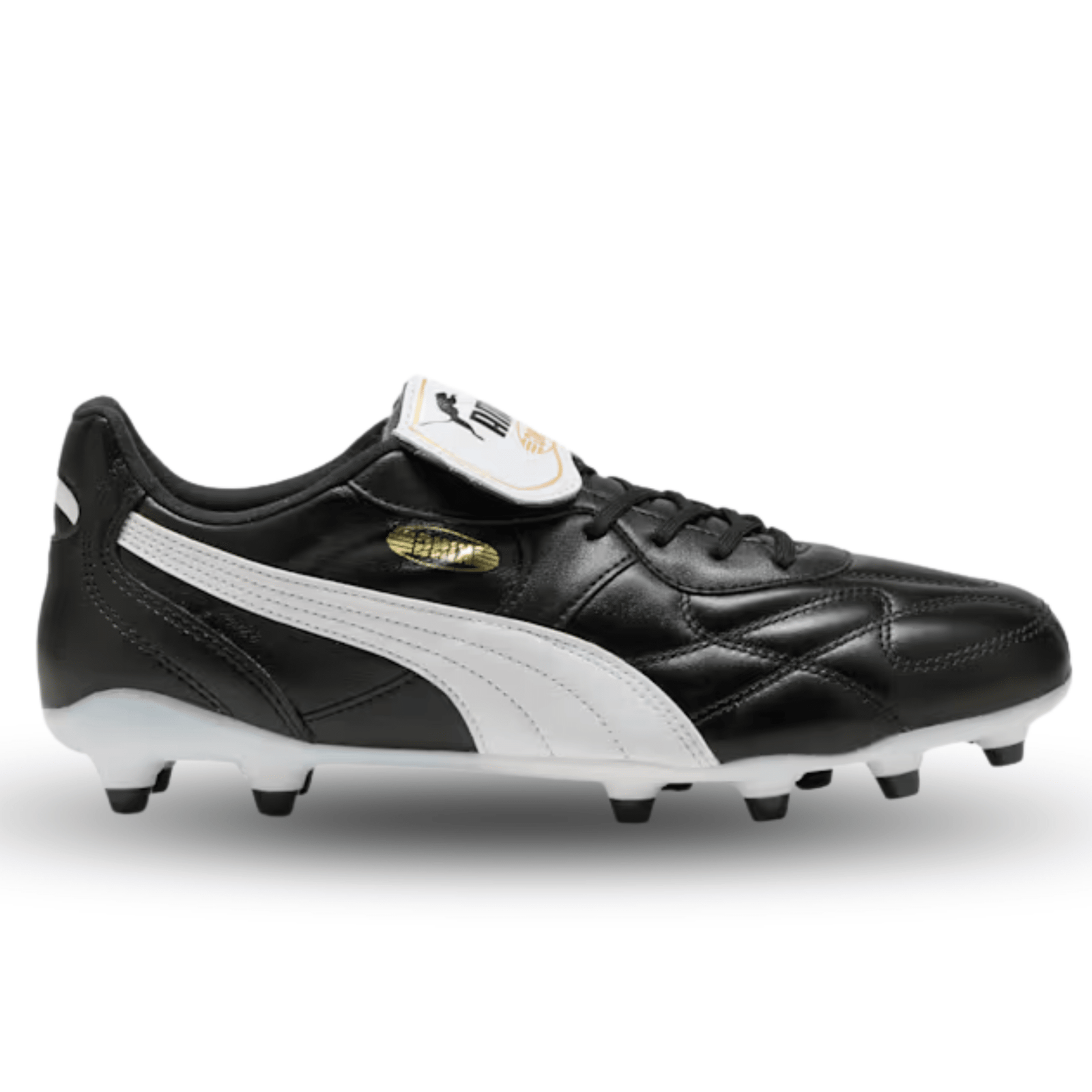 Puma King Top FG/AG Soccer Cleats (Black) | SoccerWearhouse