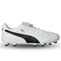 Puma King Top FG/AG Soccer Cleats (White)