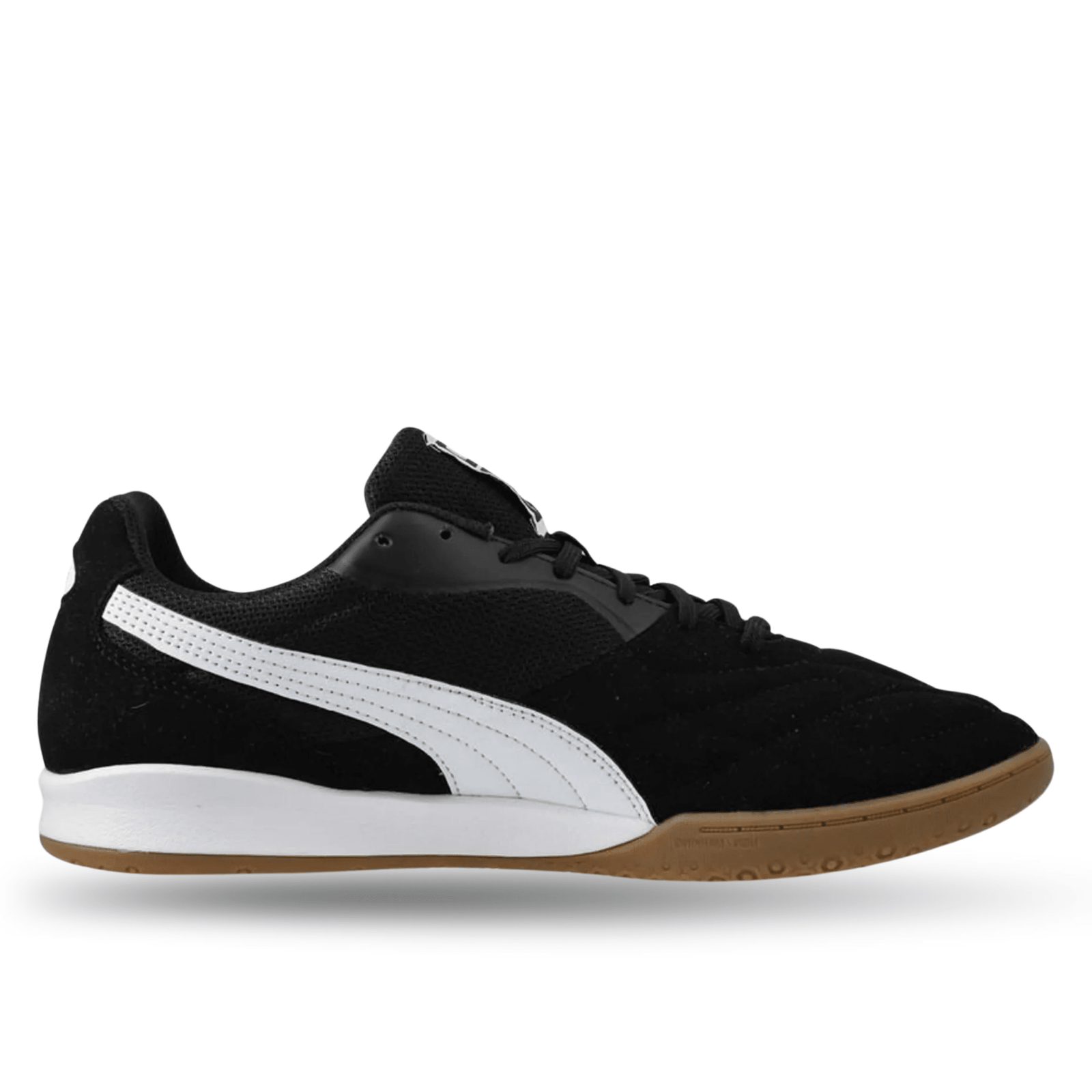 Puma King Top Indoor Trainer Soccer Shoes (Puma Black/White) | SoccerWearhouse