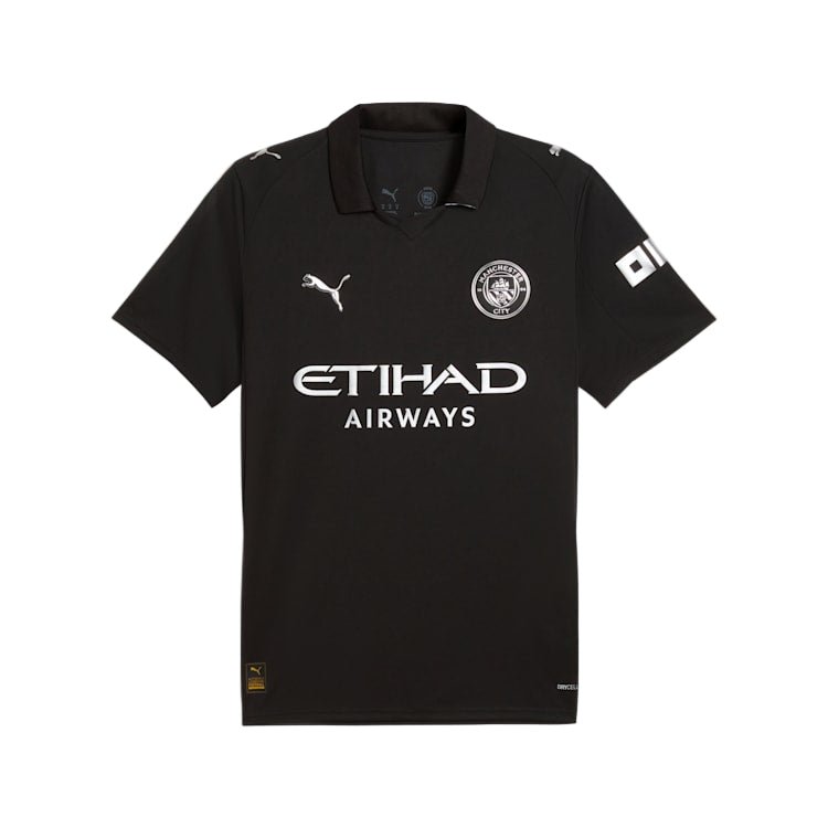 Puma Manchester City 25/26ユニ　O'Reilly 33 Puma O'Reilly Men's Manchester City Away Jersey 25/26 w/ NRFR + EPL Pa