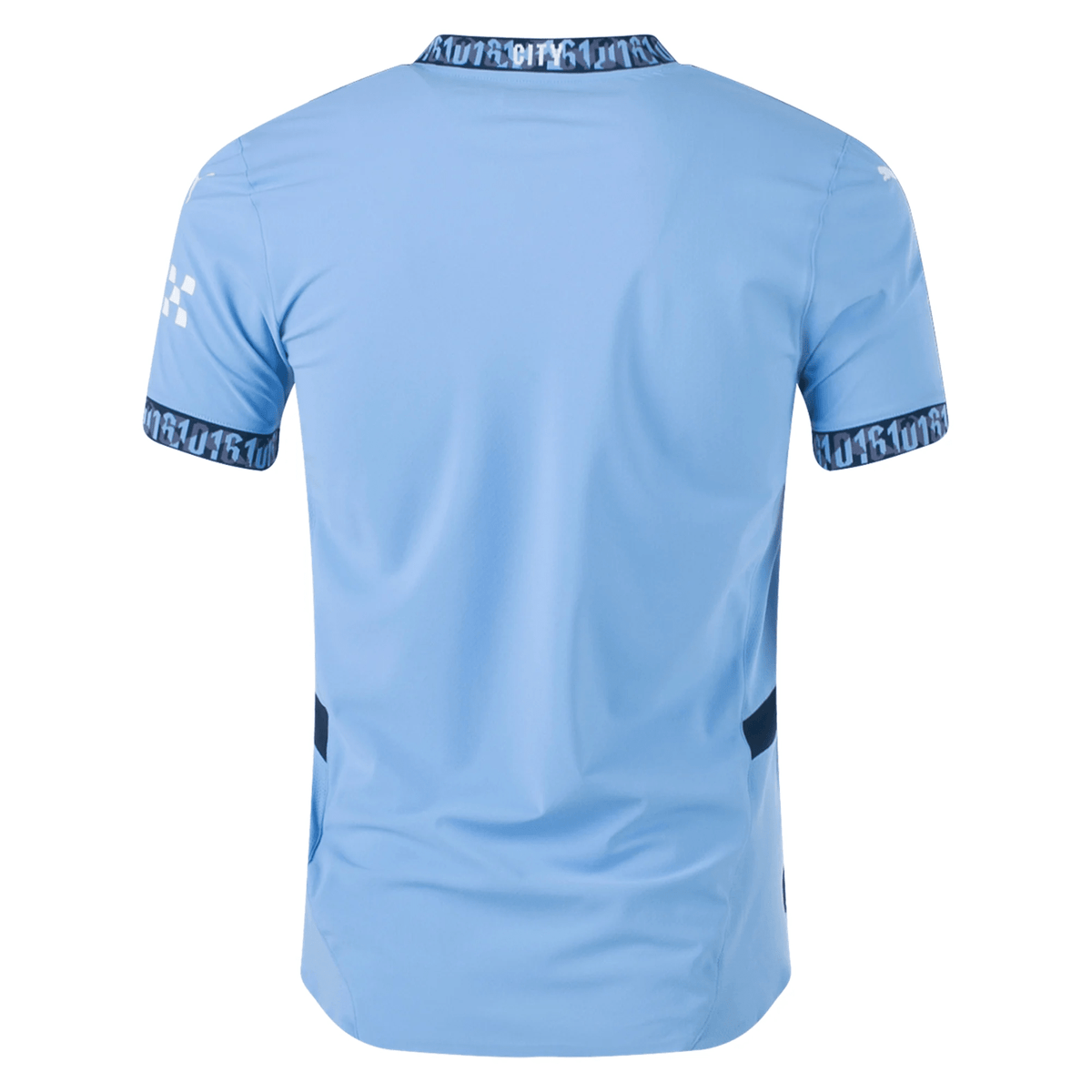 Puma Manchester City Authentic Home Jersey 24/25 (Team Light Blue/Marine Blue) | SoccerWearhouse