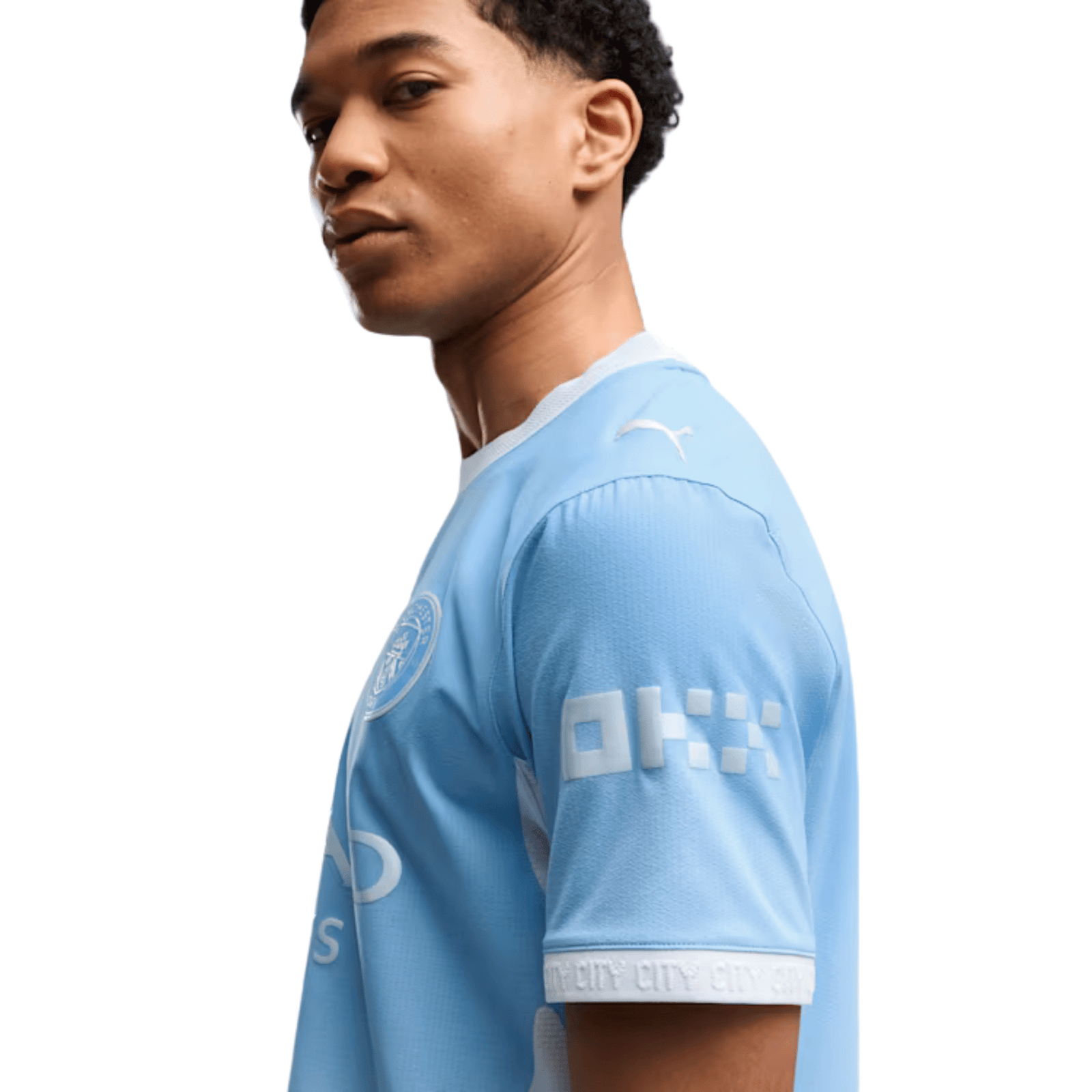 Puma Manchester City Authentic Home Jersey w/ Box 26/27 (Light Blue/Icy Blue) | SoccerWearhouse