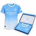 Puma Manchester City Authentic Home Jersey w/ Box 26/27 (Light Blue/Icy Blue)