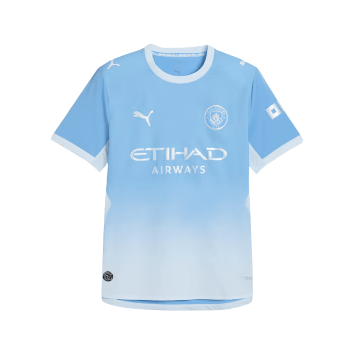 Puma Manchester City Authentic Home Jersey w/ Box 26/27 (Light Blue/Icy Blue) | SoccerWearhouse