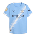 Puma Manchester City Authentic Home Jersey w/ Cub World Cup Patches 25/26 (Team Light Blue/White)