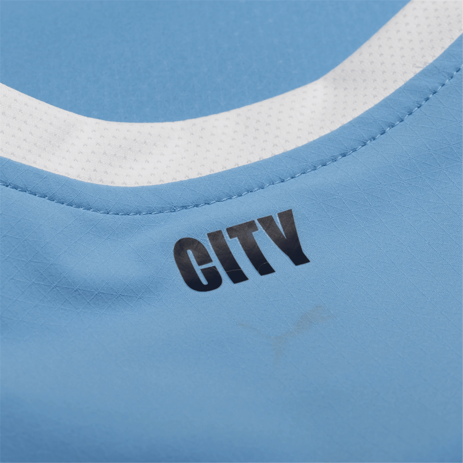 Puma Manchester City Authentic Lewis Home Jersey w/ Champions League Patches 25/26 (Team Light Blue/White) | SoccerWearhouse