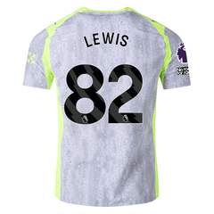 Puma Manchester City Authentic Lewis Third Jersey w/ EPL + No Room For