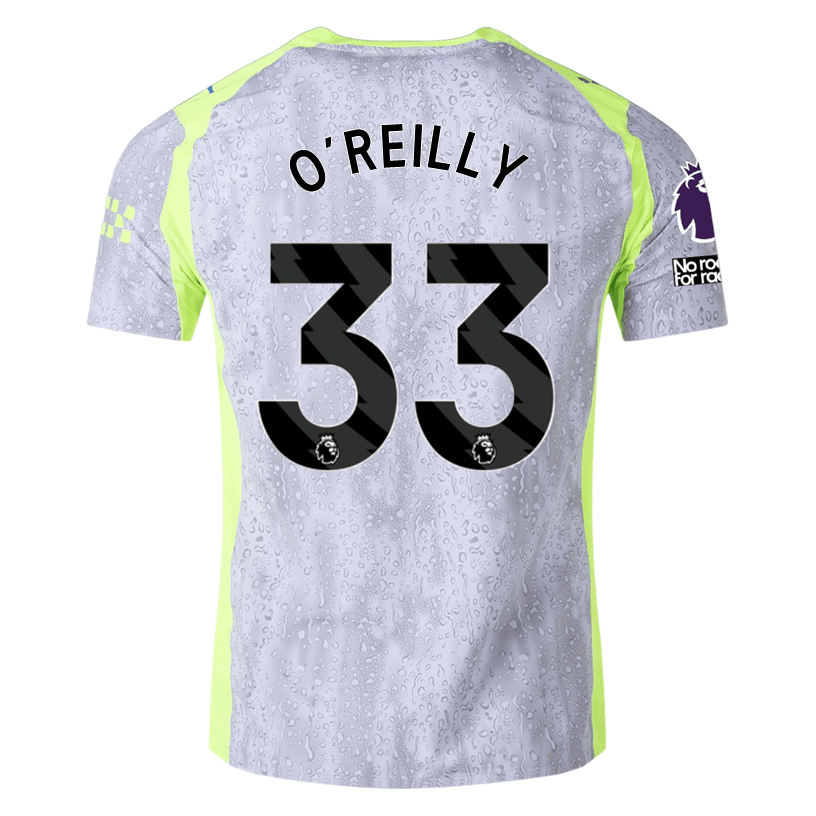 Puma Manchester City Authentic O' Reilly Third Jersey w/ EPL + No Room