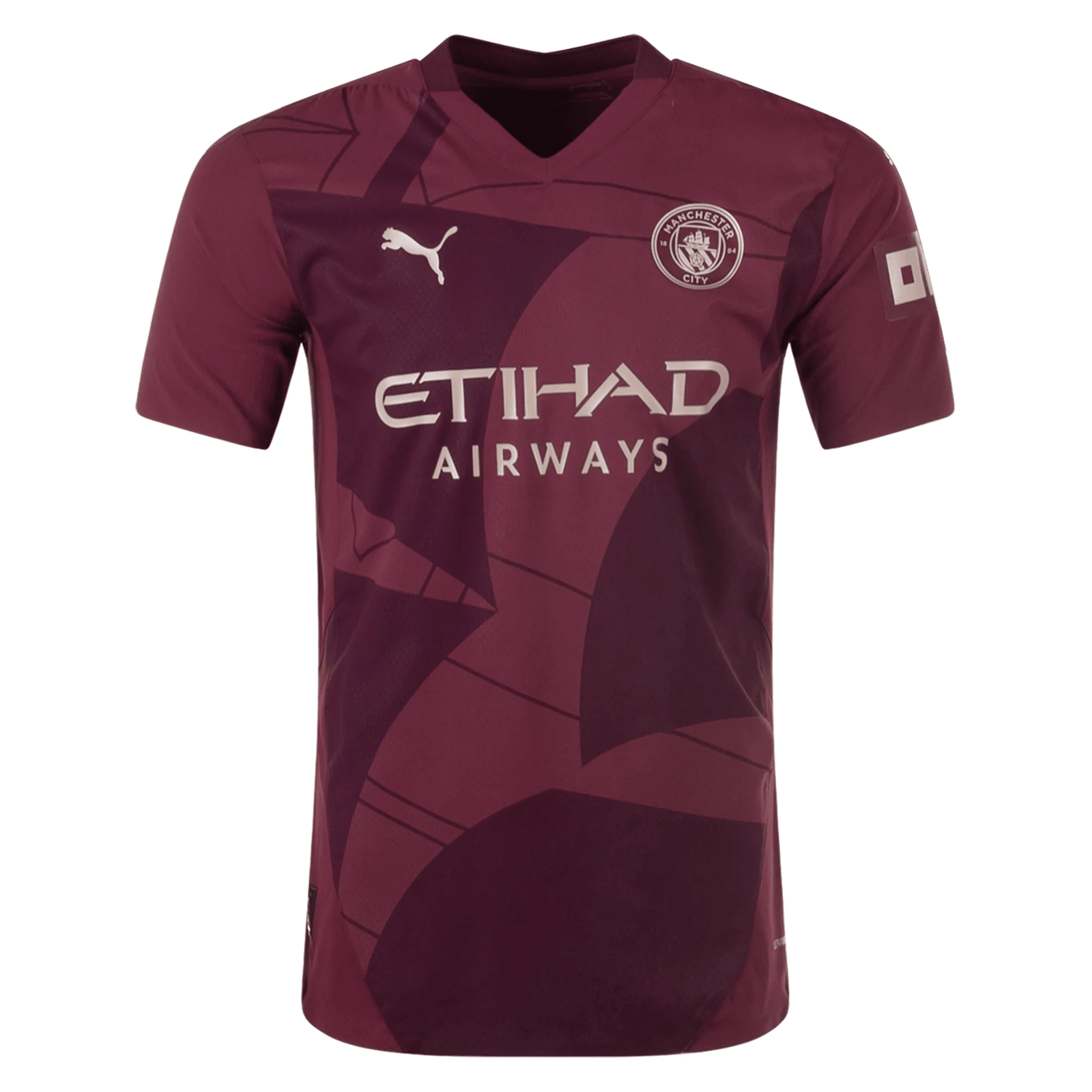 Puma Manchester City Authentic Third Jersey 24/25 (Dark Jasper) | SoccerWearhouse