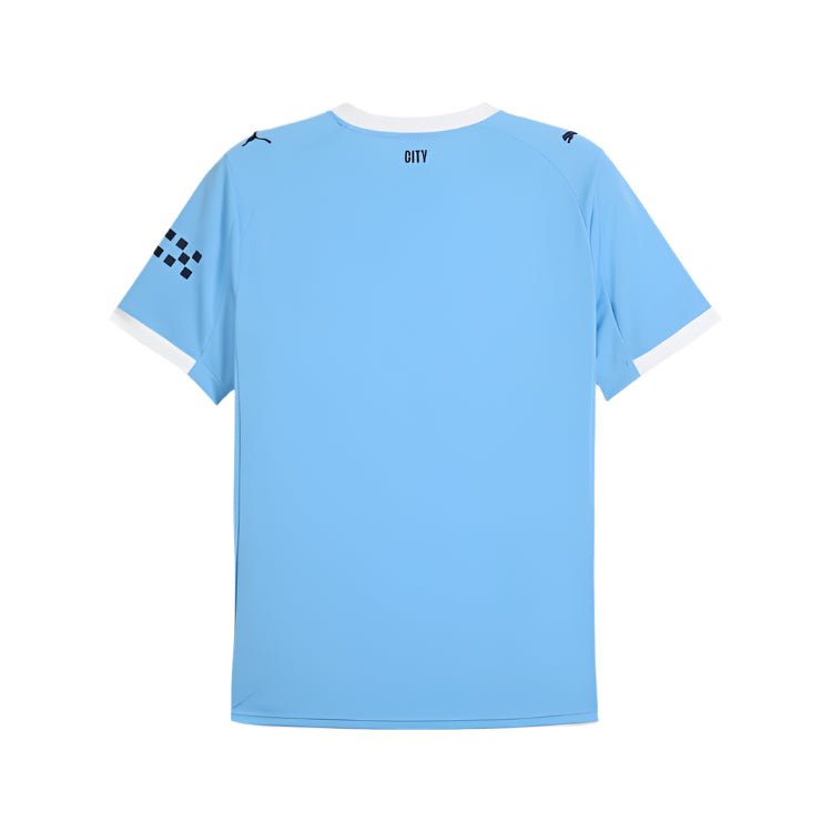Puma Manchester City Home Jersey 25/26 w/ EPL + Sponsor Patch (Team Light Blue/Puma White) | SoccerWearhouse