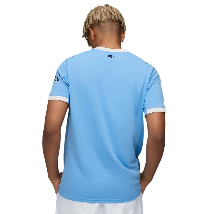 Puma Manchester City Home Jersey w/ Club World Cup Patches 25/26 (Team Light Blue/Puma White) | SoccerWearhouse
