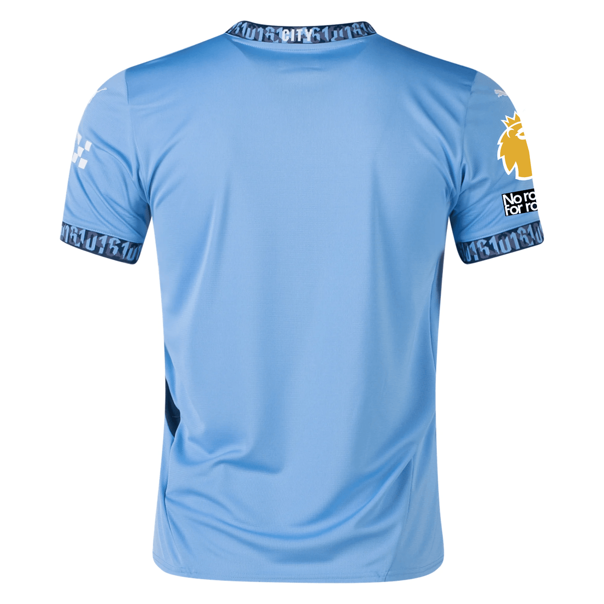 Puma Manchester City Home Jersey w/ EPL + No Room For Racism + Club World Cup Patches 24/25 (Team Light Blue/Marine Blue) | SoccerWearhouse