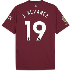 Puma Manchester City Julian Alvarez Third Jersey w/ EPL + No Room For