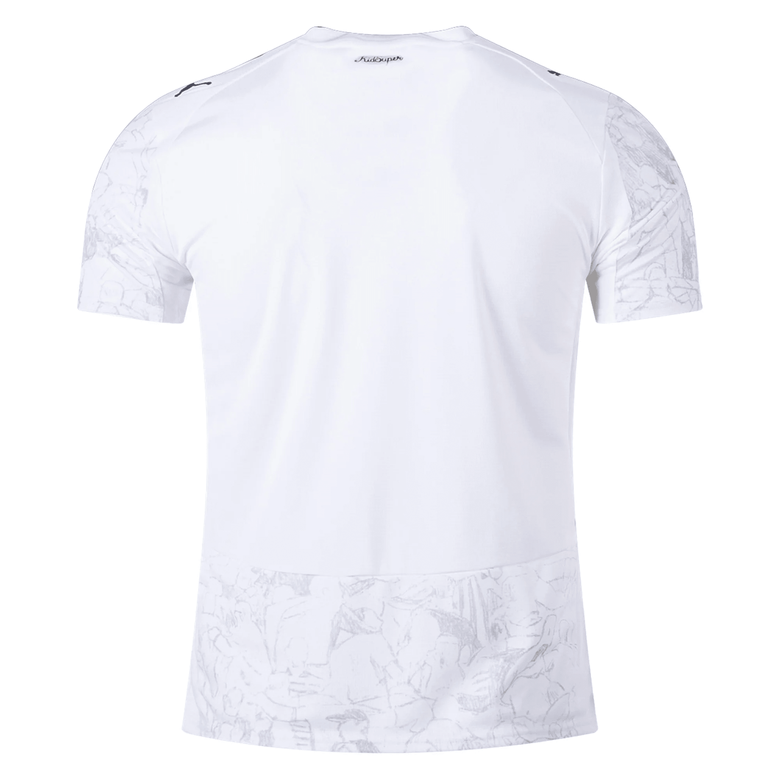 Puma Manchester City Kid Super Jersey 25/26 (Puma White/Deep Navy) | SoccerWearhouse