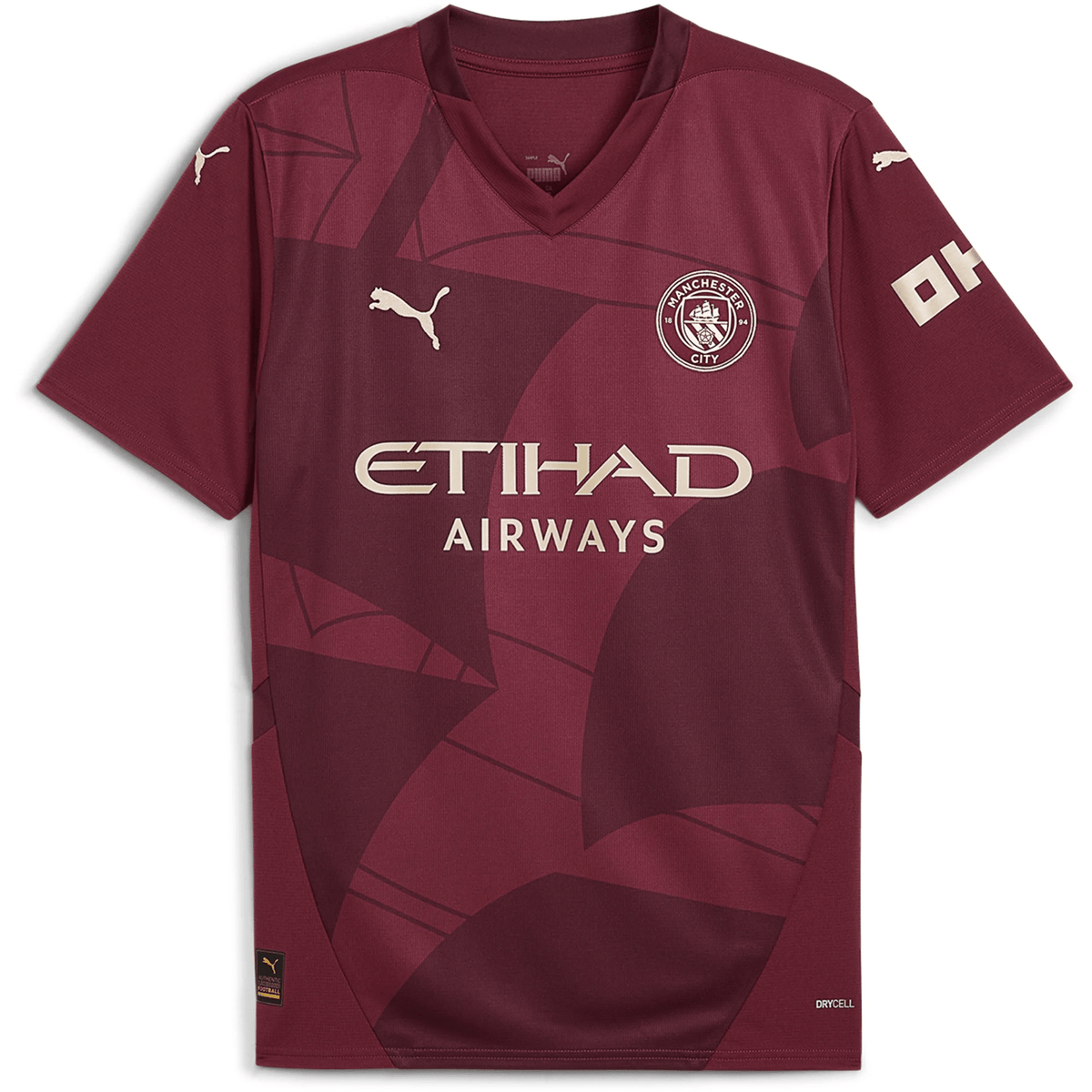 Puma Manchester City Third Jersey 24/25 (Dark Jasper) | SoccerWearhouse