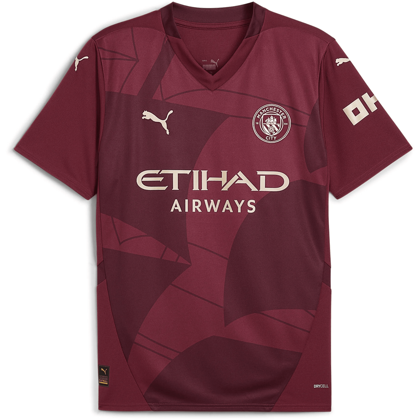 Puma Manchester City Third Jersey 24/25 (Dark Jasper) | SoccerWearhouse