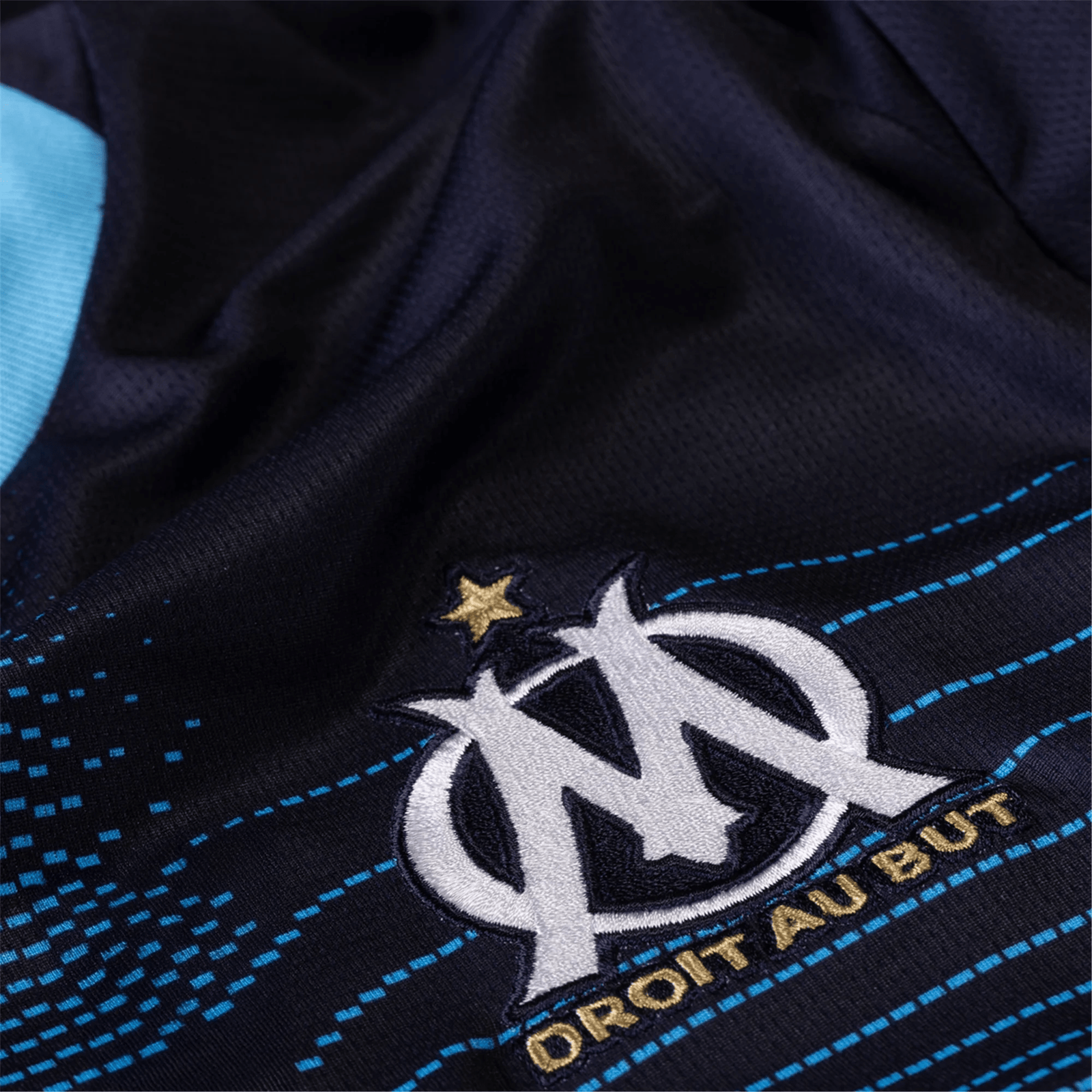 Puma Marseille 25/26 Away Jersey (New Navy/Luminous Blue) | SoccerWearhouse