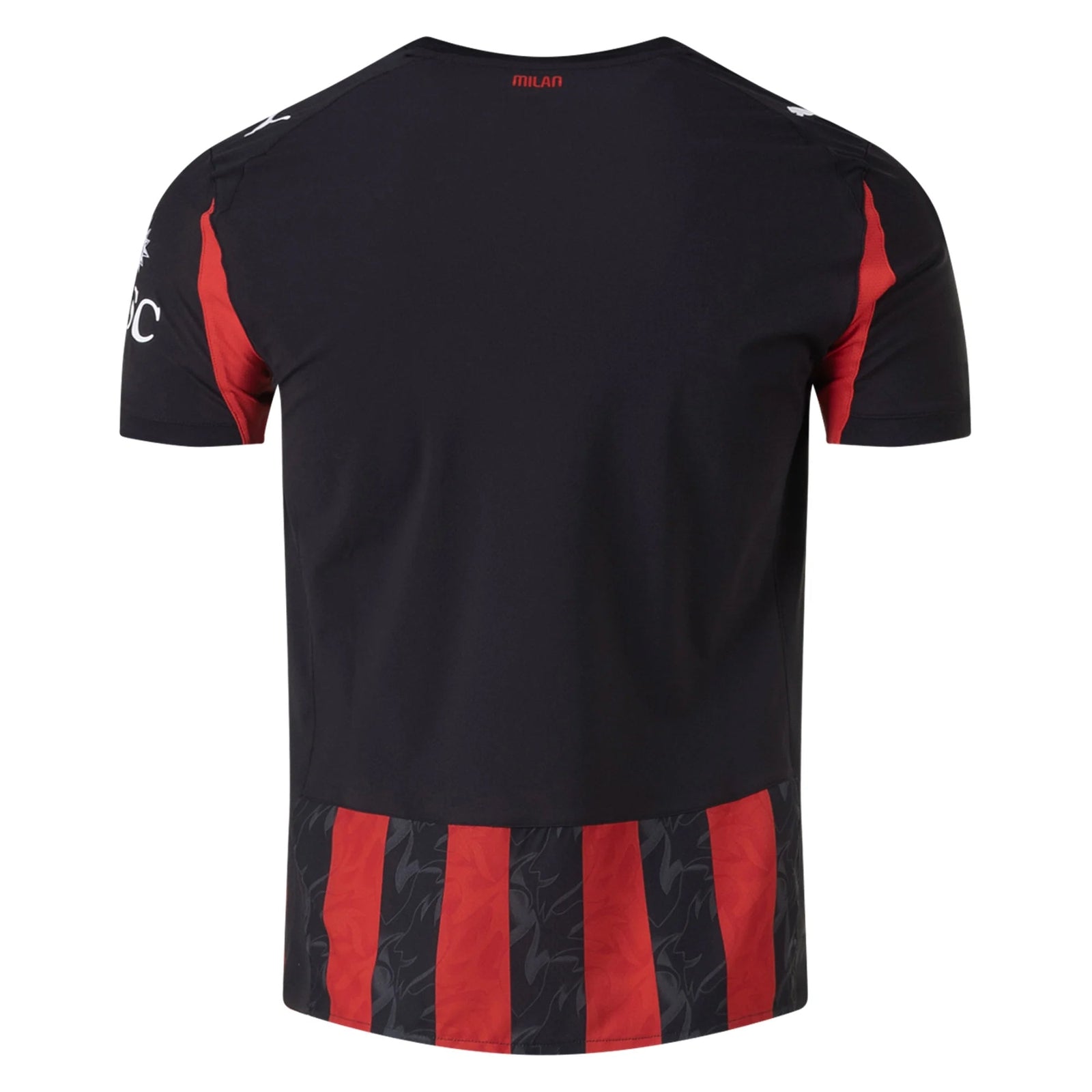 Puma Men's AC Milan Authentic Home Jersey 25/26 (Red/Black) | SoccerWearhouse
