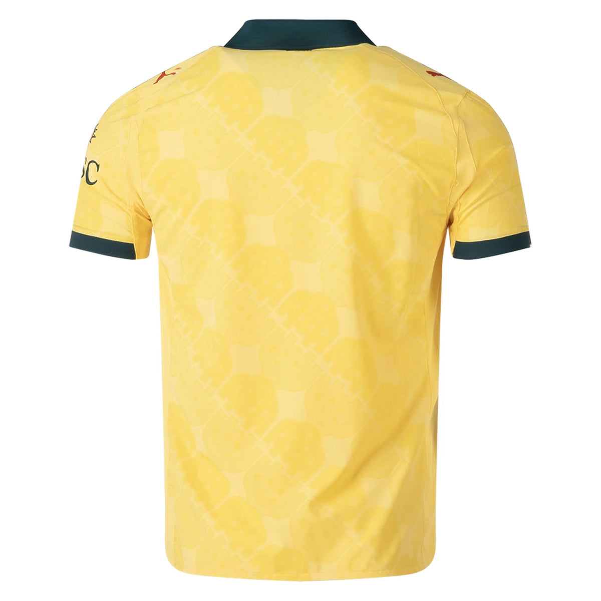 Puma Men's AC Milan Authentic Third Jersey 25/26 (Sunny Yellow/Dark Myrtle) | SoccerWearhouse