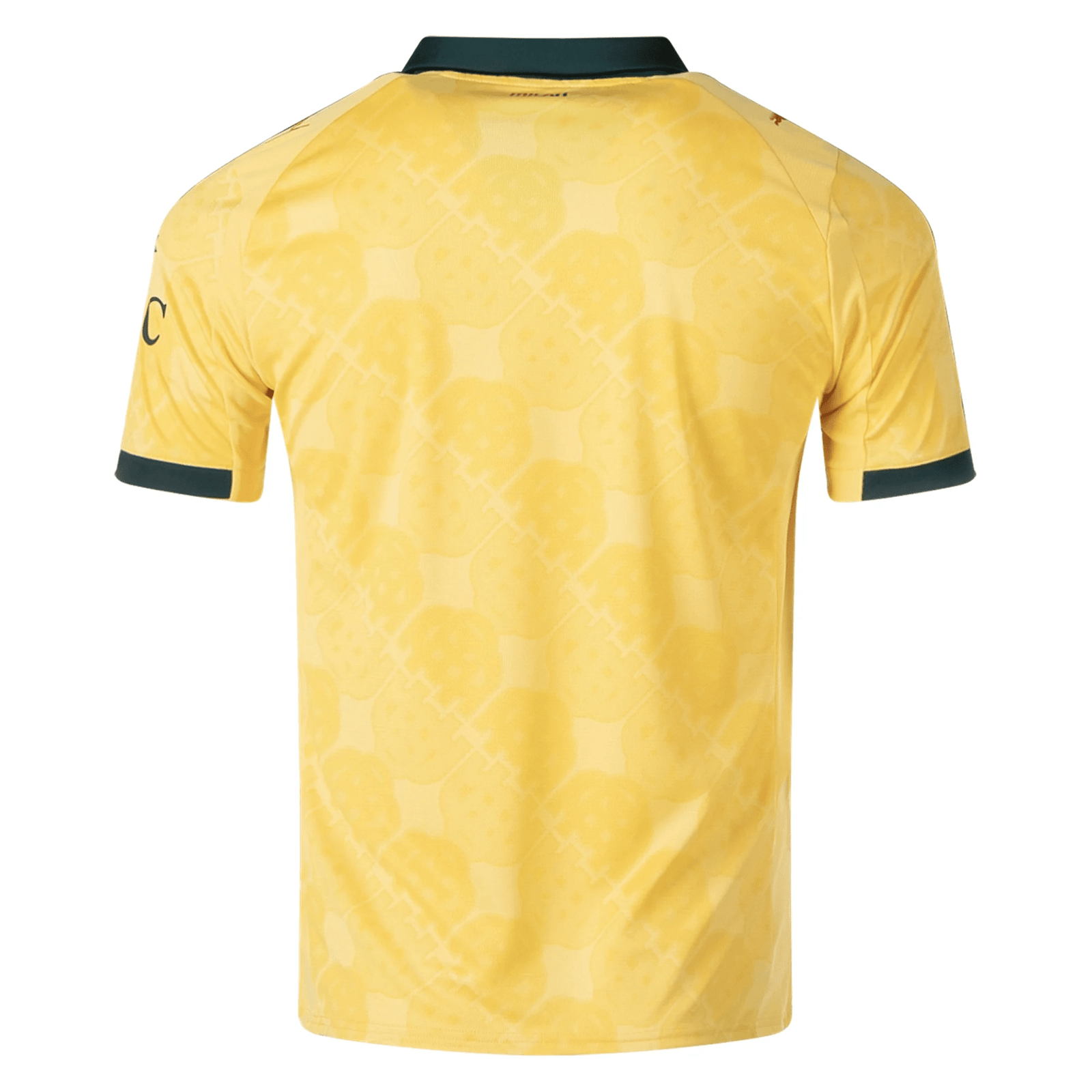 PUMA Men's AC Milan Third Jersey 25/26 (Sunny Yellow/Dark Myrtle) | SoccerWearhouse