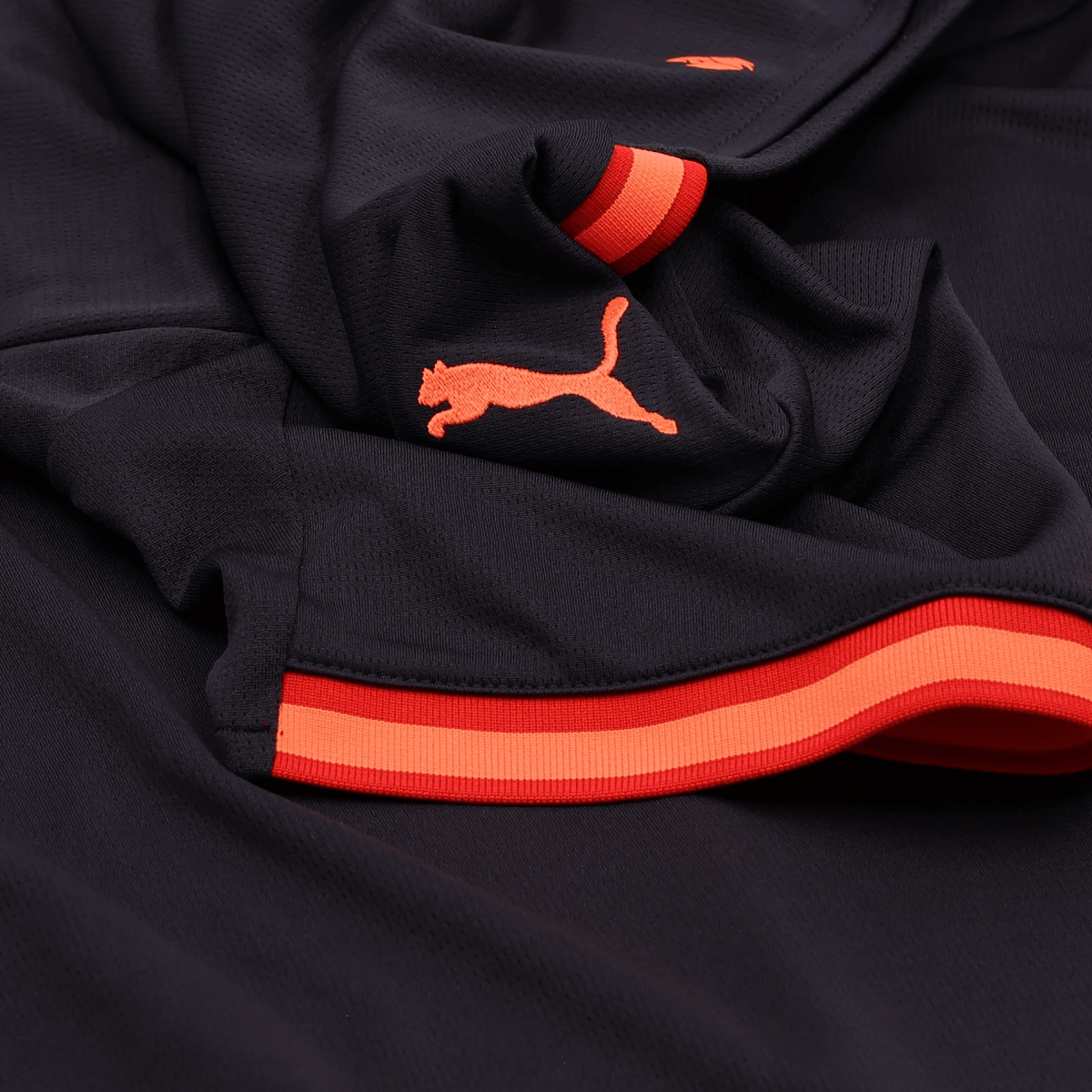 Puma Mens AC Milan Third Jersey 26/27 (Flat Dark Gray/Glowing Red) | SoccerWearhouse