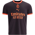 Puma Mens AC Milan Third Jersey 26/27 (Flat Dark Gray/Glowing Red)