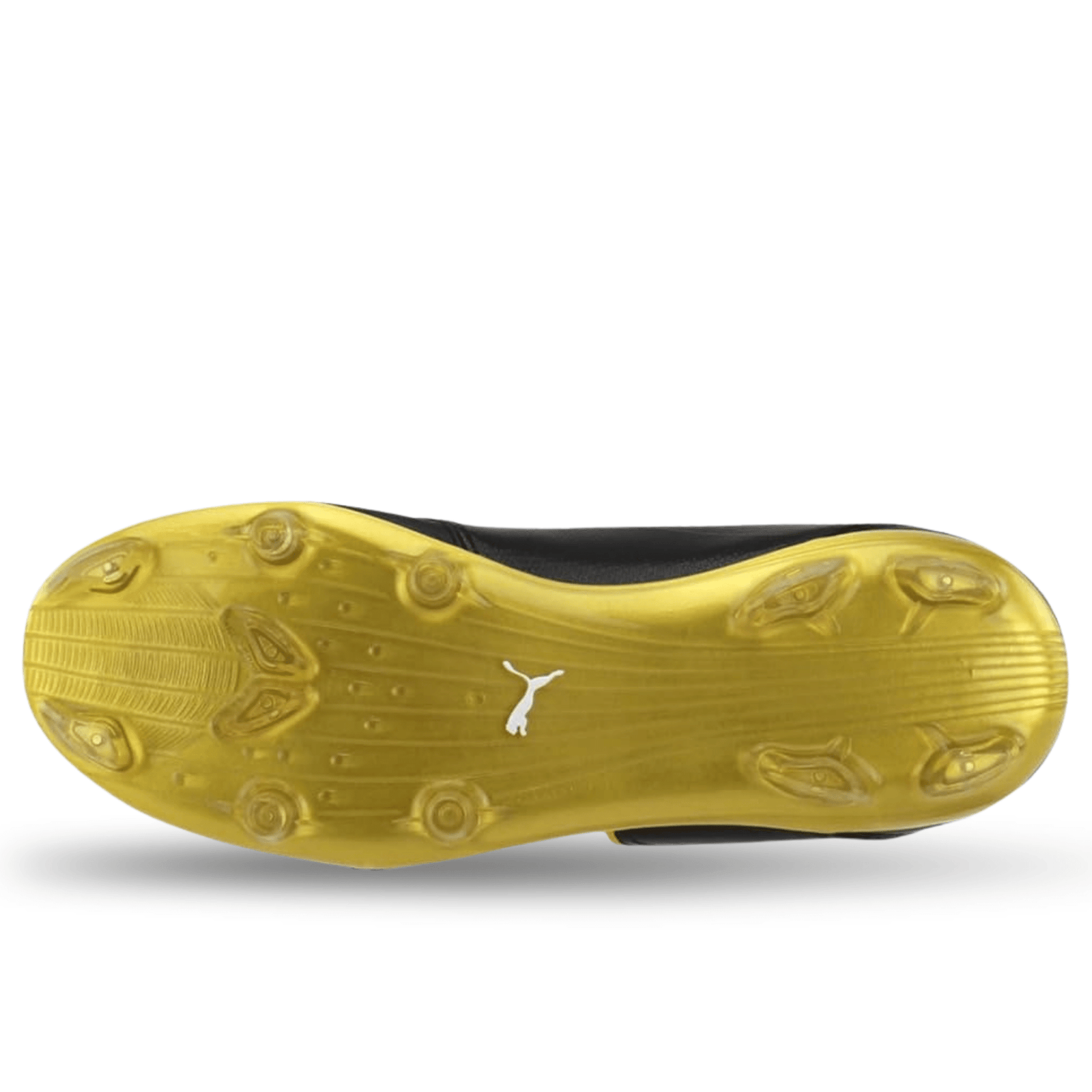 PUMA Men's Capitano II FG Firm Ground Soccer Cleats (Black/Gold) | SoccerWearhouse