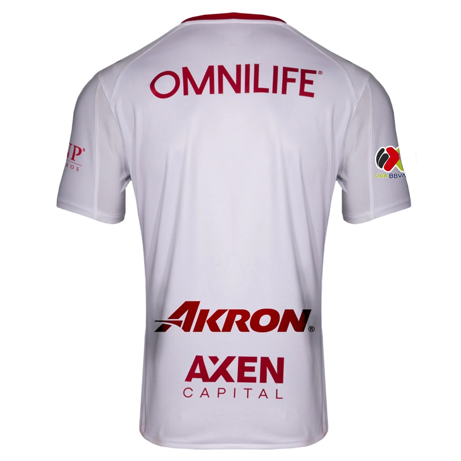 Puma Men's Chivas De Guadalajara Away Jersey 25/26 w/ BBVA MX Patch (Puma White/Red/Green) | SoccerWearhouse