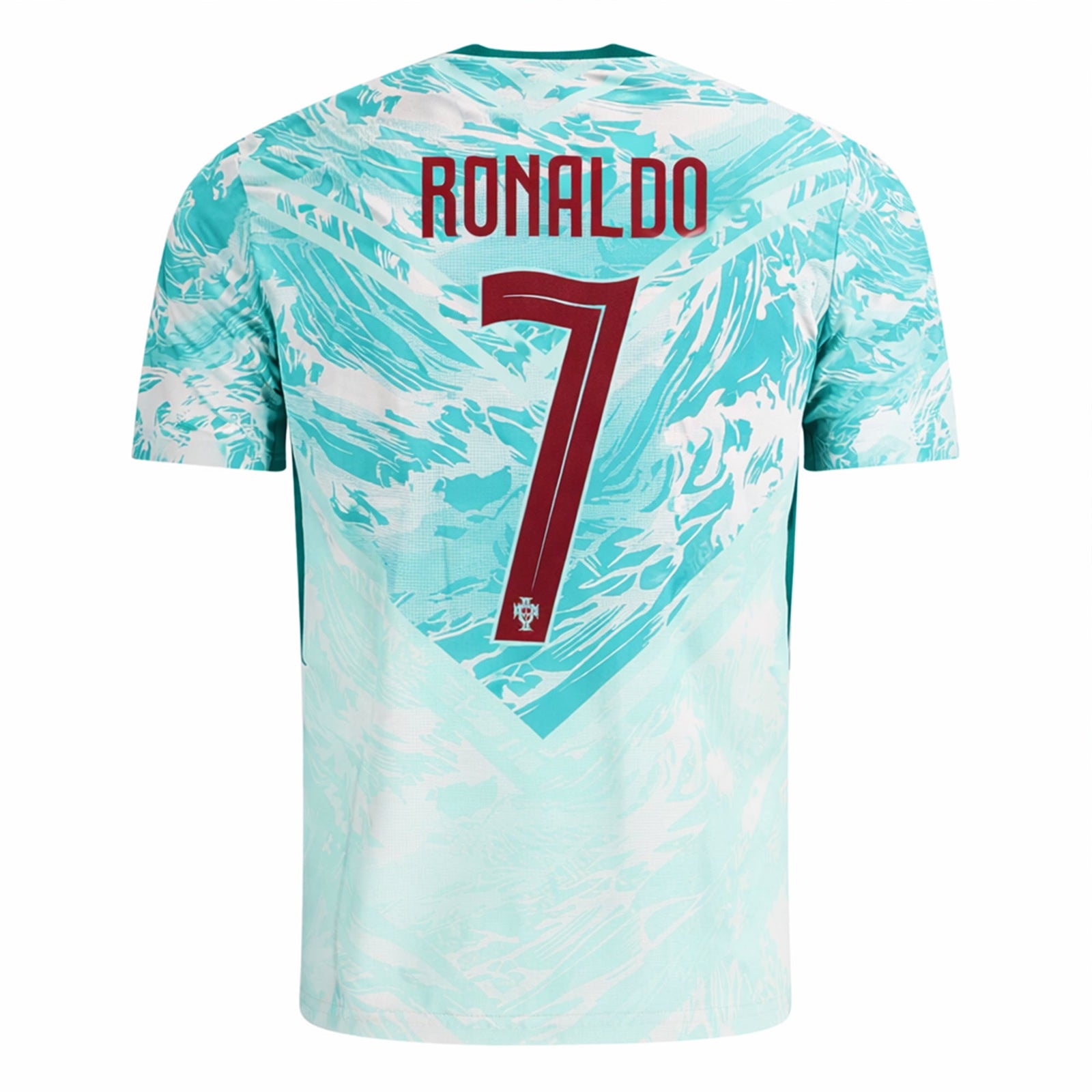 PUMA Men's Cristiano Ronaldo Portugal 2026 Authentic Match Away Jersey (White/Green Lagoon) | SoccerWearhouse