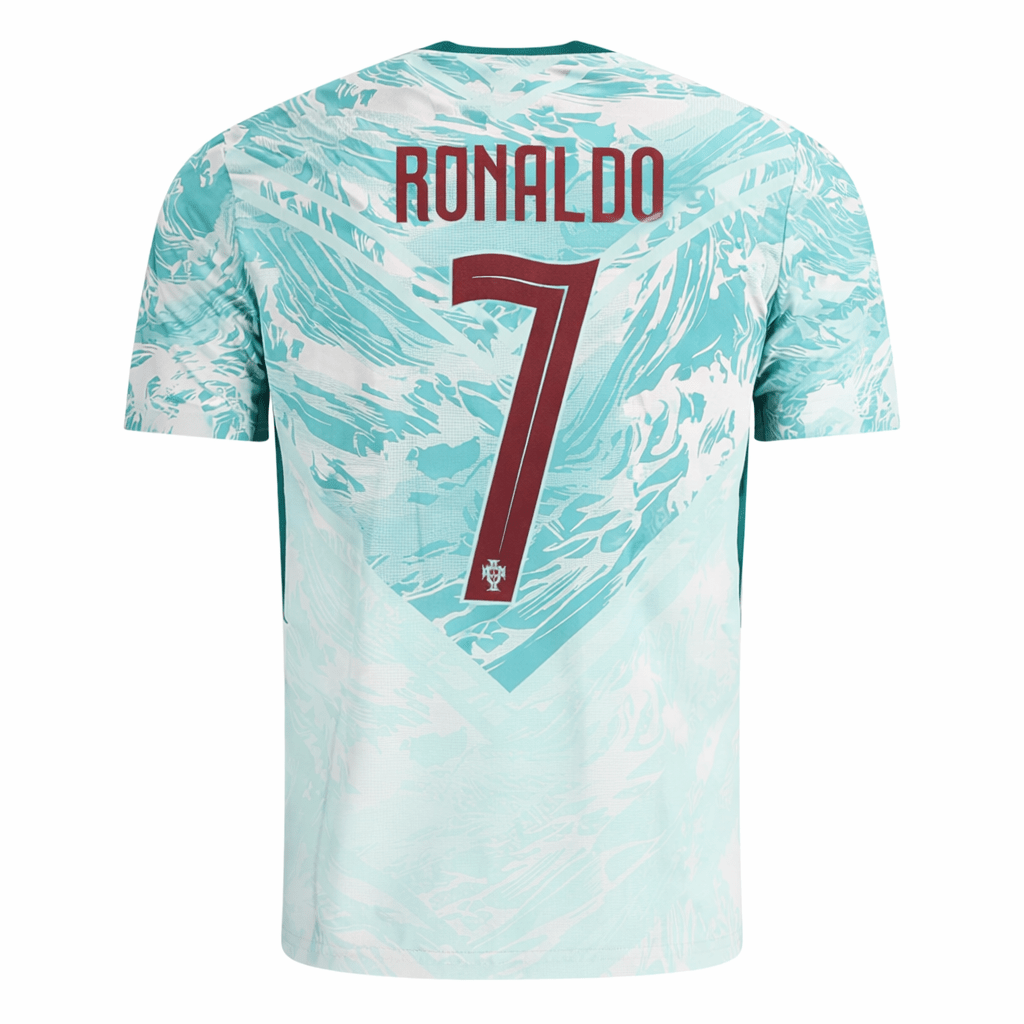PUMA Men's Cristiano Ronaldo Portugal 2026 Away Stadium Jersey (White) | SoccerWearhouse