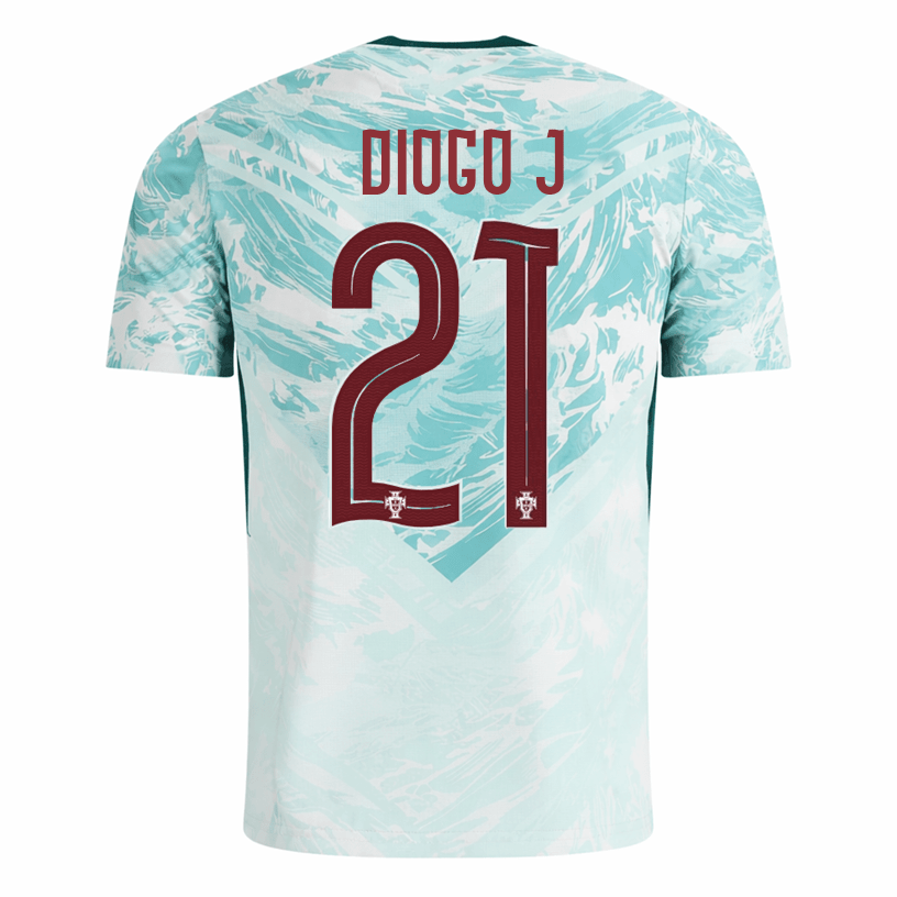 PUMA Men's Diogo J. Portugal 2026 Away Stadium Jersey (White) | SoccerWearhouse