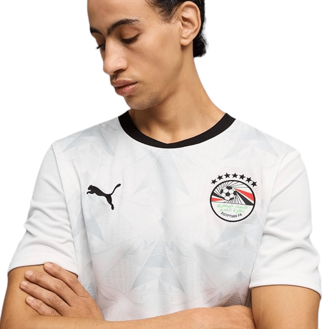 Puma Mens Egypt Away Jersey 2026 (White) | SoccerWearhouse