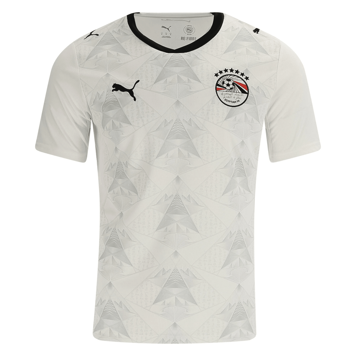 Puma Mens Egypt Away Stadium Jersey 2026 (White) | SoccerWearhouse