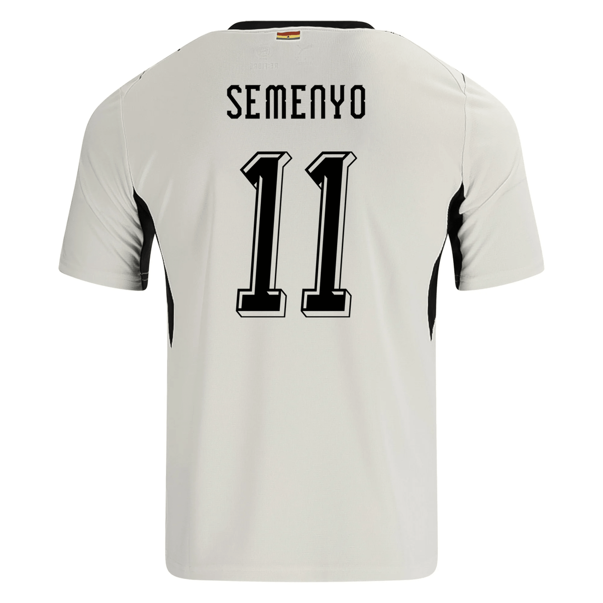 Puma Mens Ghana Antoine Semenyo Home Stadium Jersey 2026 (White/Multi) | SoccerWearhouse